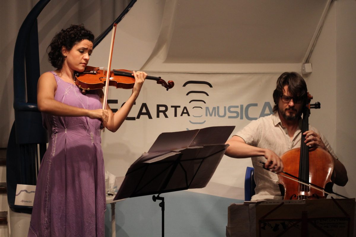 Concerto Afluências, com Paula Bujes e Pedro Huff | Foto: Igor Sperotto