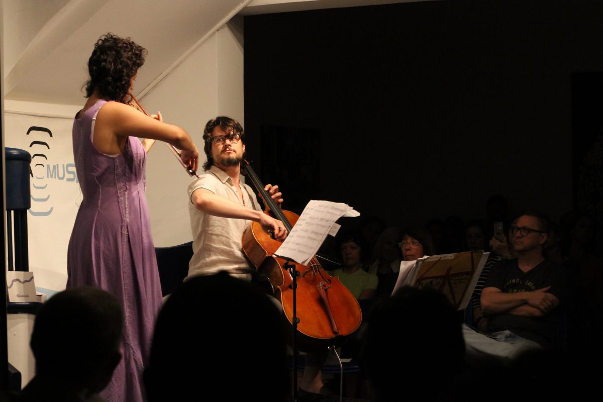 Concerto Afluências, com Paula Bujes e Pedro Huff | Foto: Igor Sperotto